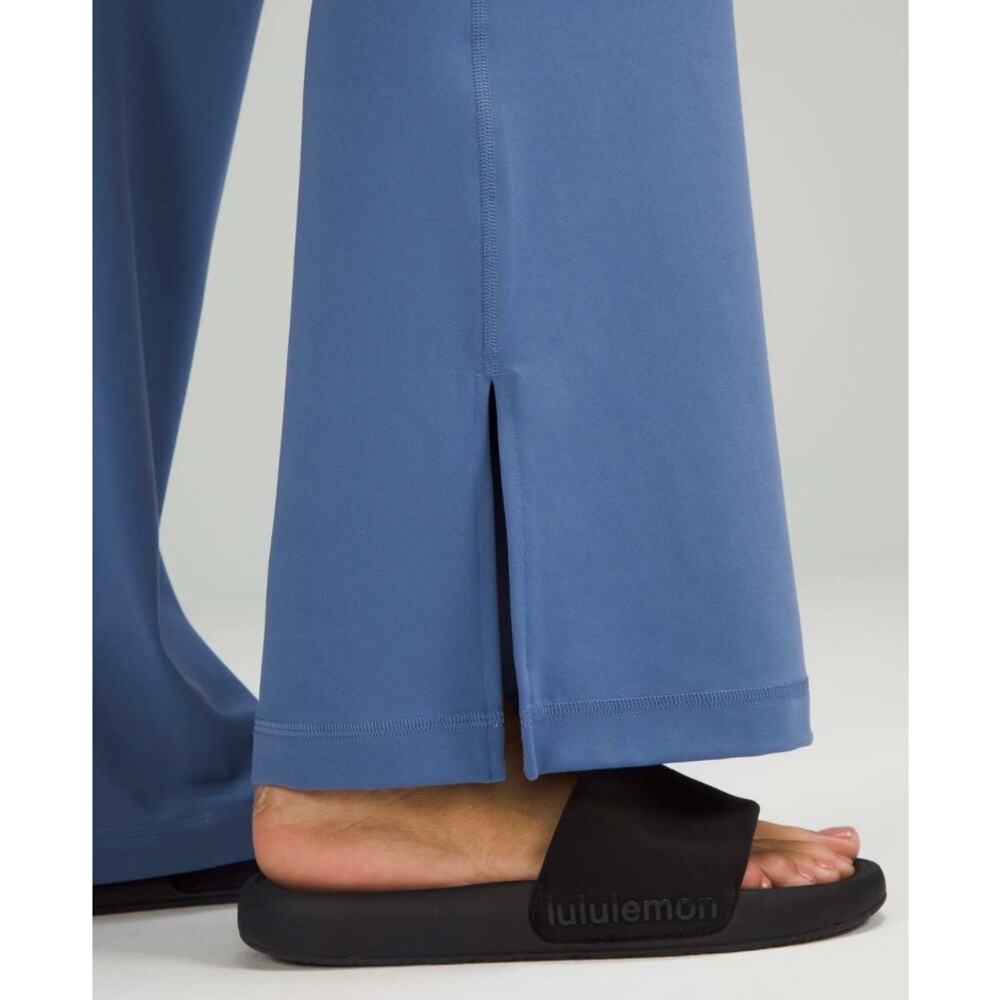 Lululemon Groove Super-High-Rise Split-Hem Flare Pant *Nulu Water Drop Size 12 - Picture 7 of 11